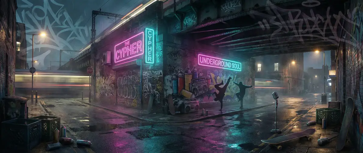 动漫种子 - 城市街头文化夜景